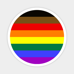 The Philly Pride flag Magnet